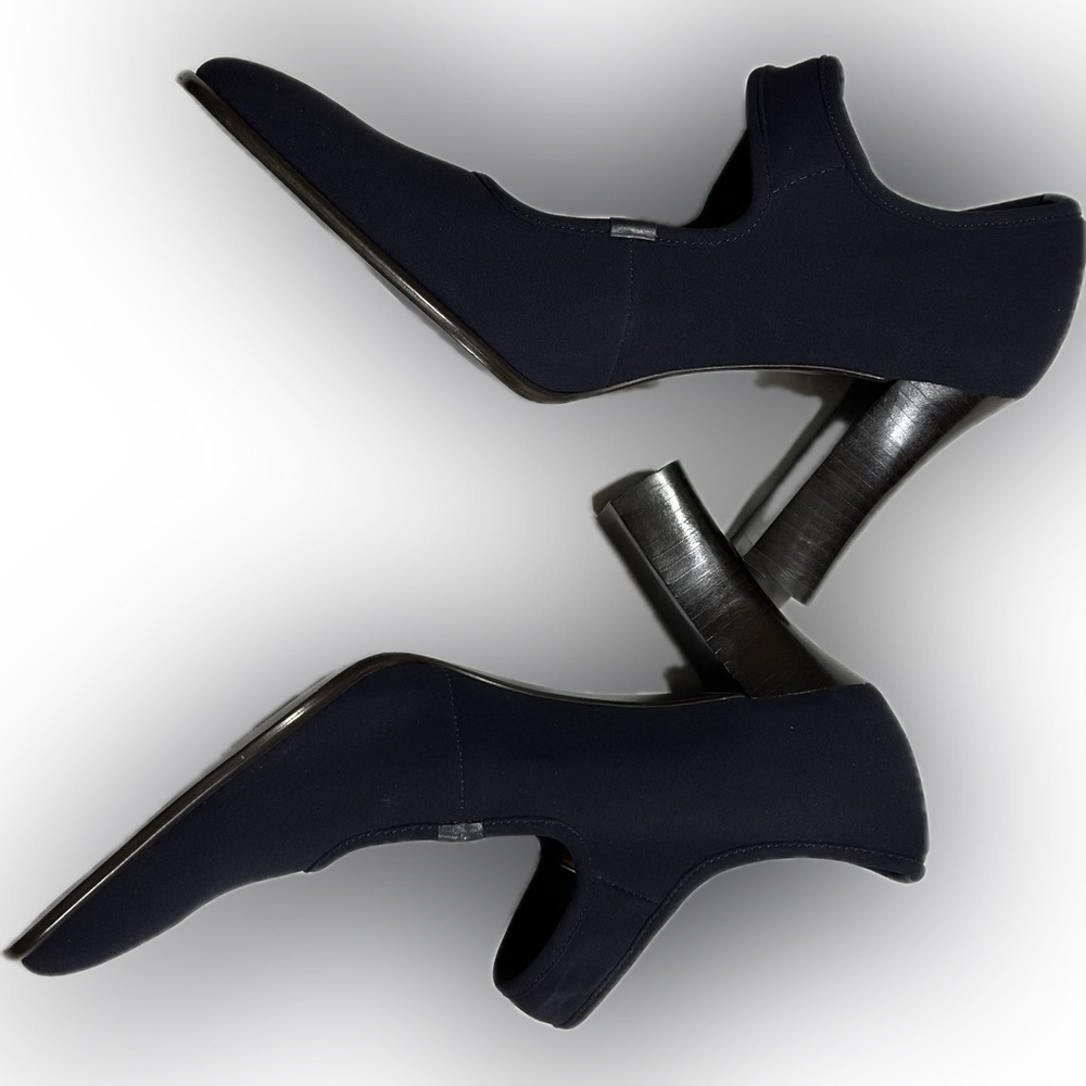 Nine West Cloud 9. Midnight Blue High Heel NWOT Size 10 1/2 - Picture 5 of 7